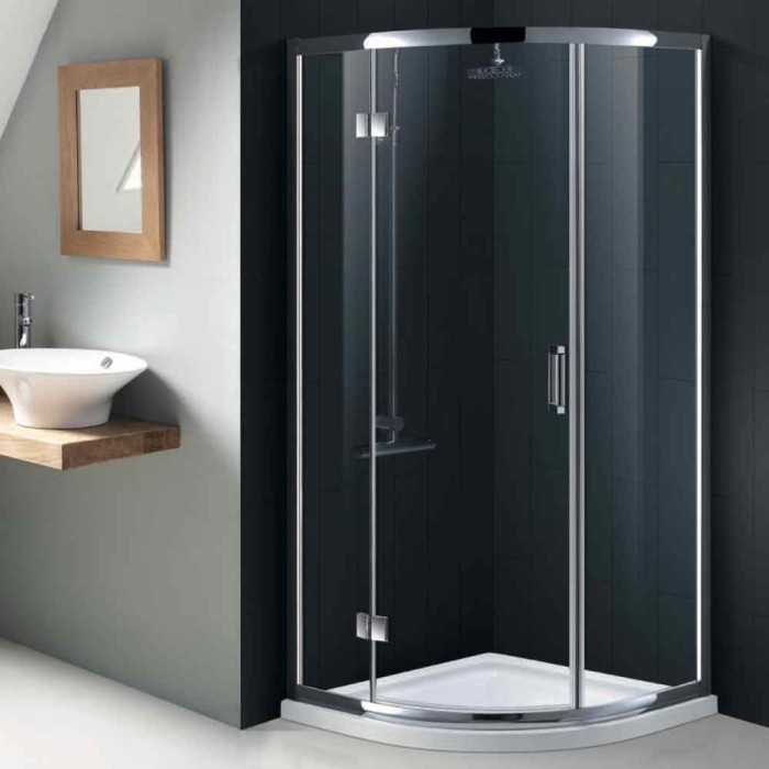 Chianti Hinged Quadrant Shower Door 900mm