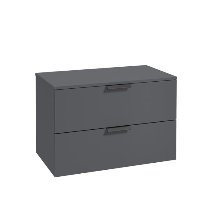Stockholm 80cm 2 Drawer Unit with Counter Top