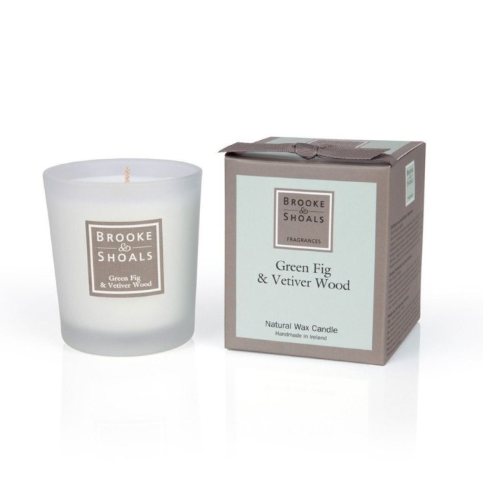 Green Fig & Vetiver Wood Candle 190g