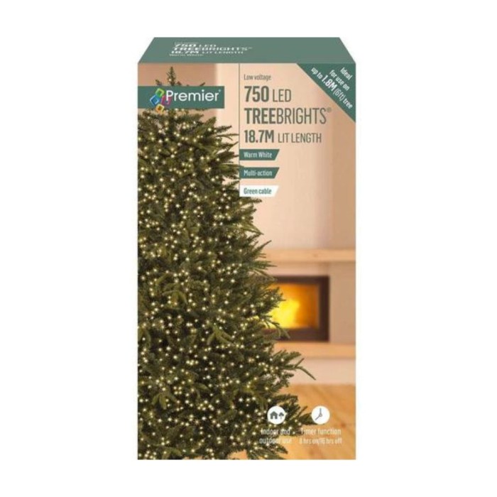 750 LED Multi-Action Treebrights - Warm White