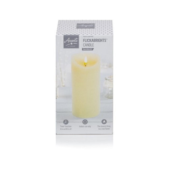 Flickabrights LED Candle Cream