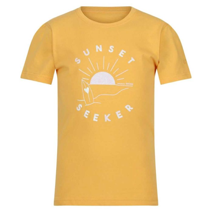 Kids Bosley VI T-shirt - Amber Yellow