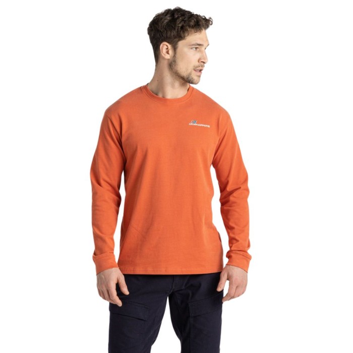 Men's Dillisk Long Sleeved Top Red Clay