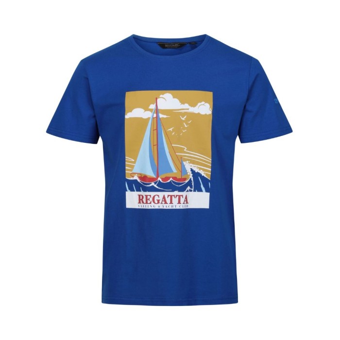Men's Cline VII Graphic T-Shirt Royal Blue
