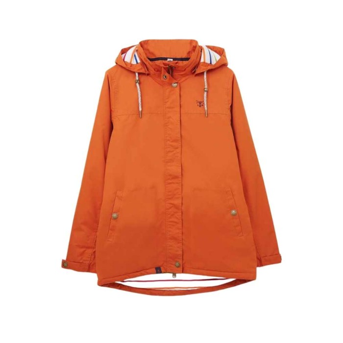 Eva Waterproof Jacket - Burnt Orange 