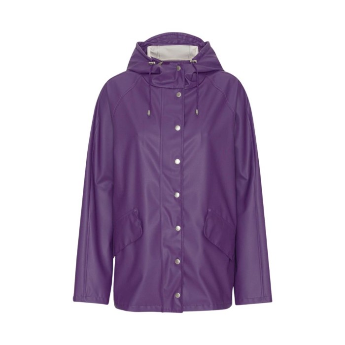 Rain 209 Short Raincoat Purple