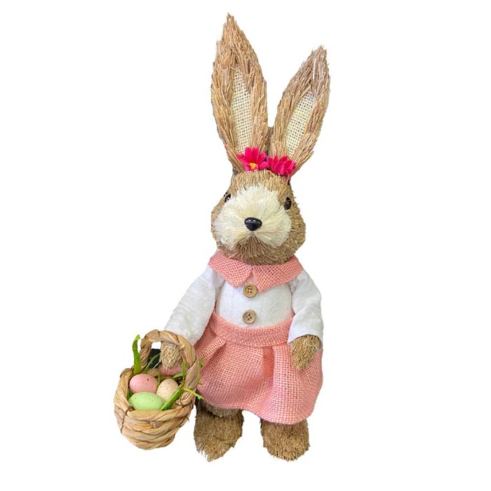Ms.Rabbit with Egg Basket
