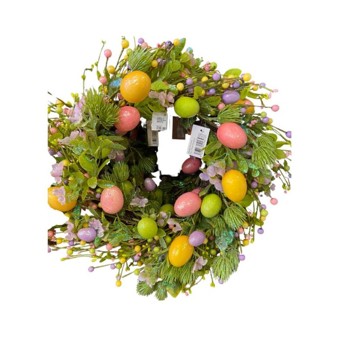 Easter egg Wreath 22"