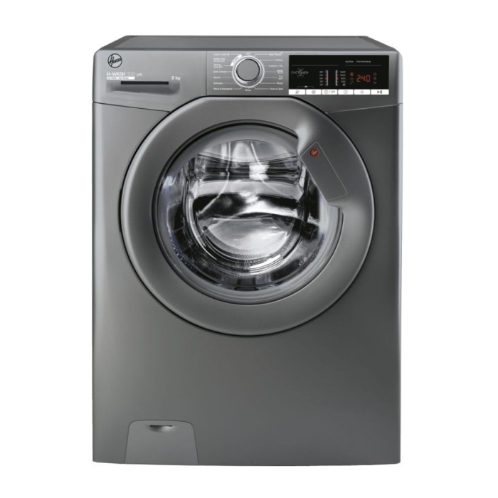 Hoover H-Wash 300 Lite 9kg Graphite Washing Machine