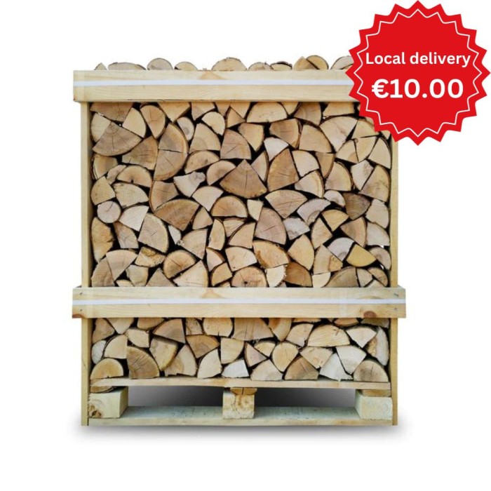 Kiln Dried Firewood Crate 1.17M3