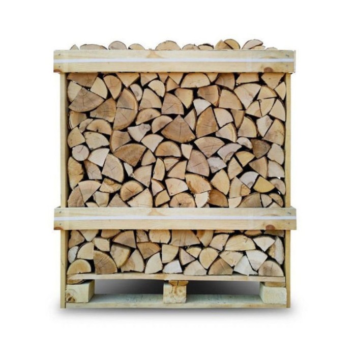 Kiln Dried Firewood Crate 1.17M3