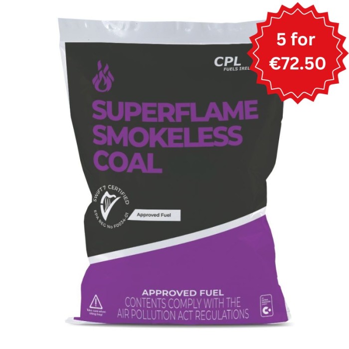 Superflame Smokeless Coal 20kg