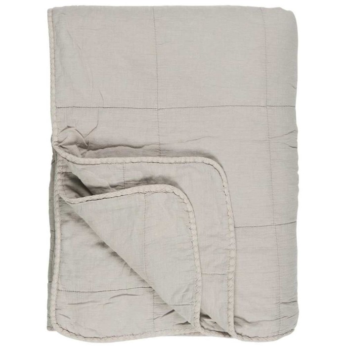 Vintage Ash Grey Quilt