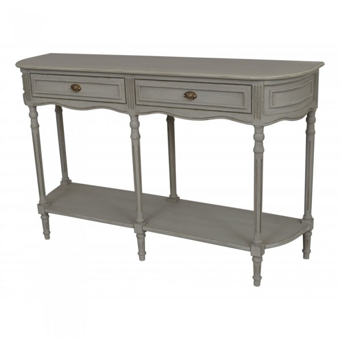 Heritage 2 Drawer/1 Shelf Console Table