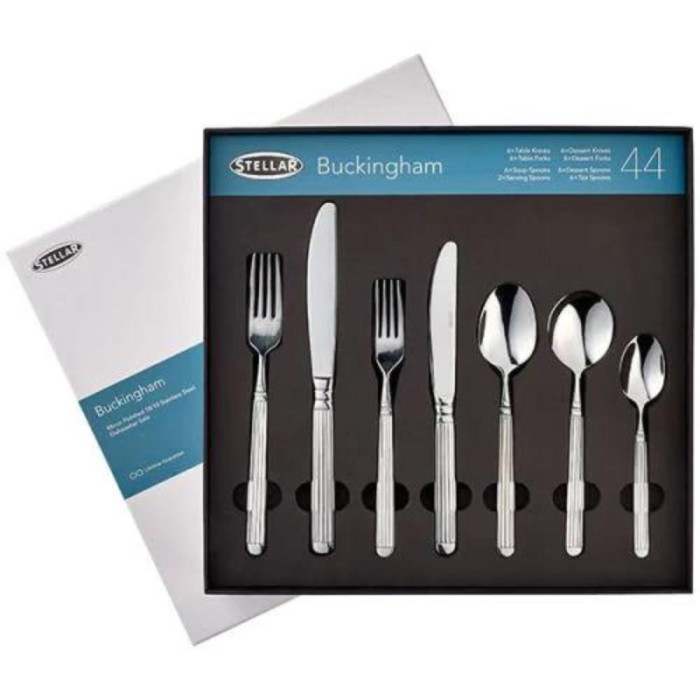 Buckingham Cutlery 44 Piece Set