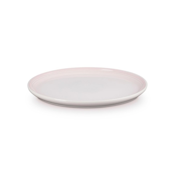 Stoneware Coupe Dinner Plate Shell Pink 27cm