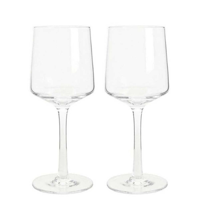 Natural Canvas Set of 2 Wine Glasses