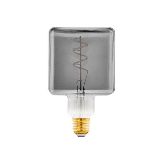 LED Cube 4w Bulb E27 Smoky 1pc