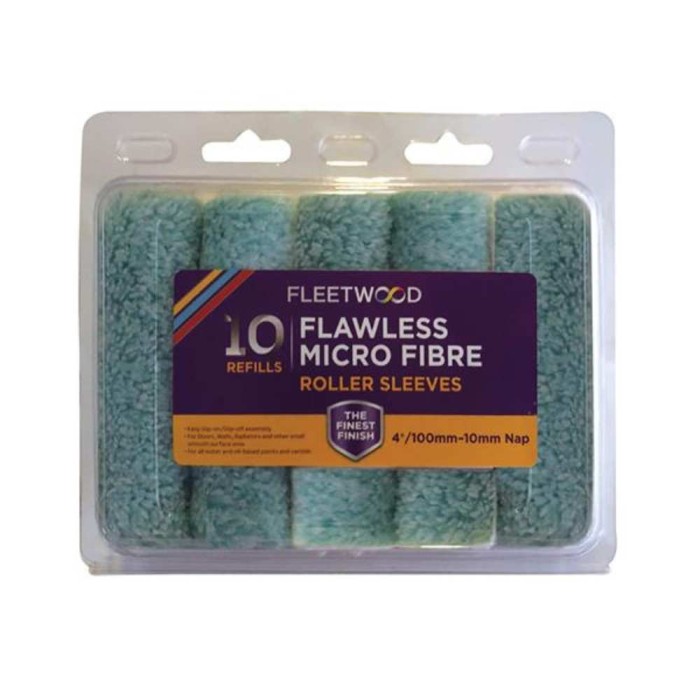 4" XL Flawless Microfibre Rollers
