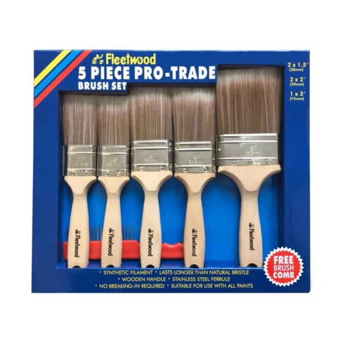 Pro-Trade 5 Brush Set
