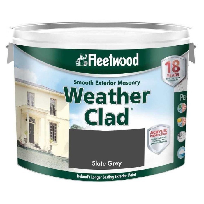 Weather Clad Slate Grey 10L