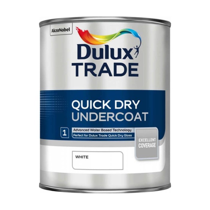 Trade Quick Dry Undercoat White 1L