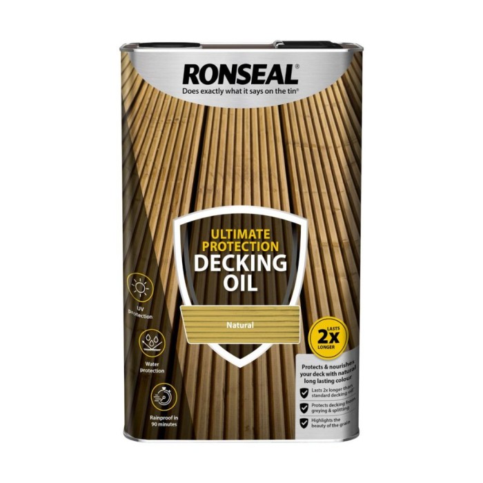 Ultimate Decking Oil Natural 5L