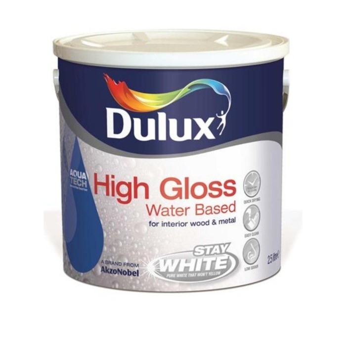 High Gloss Water Based Brilliant White