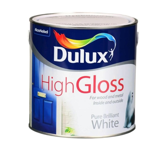 High Gloss Pure Brilliant White Oil Based