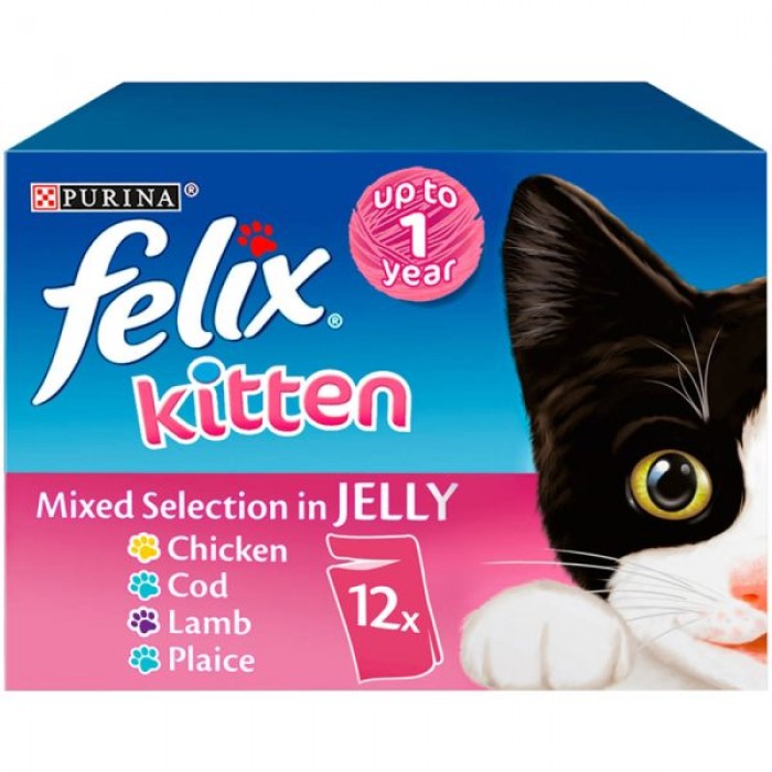 Kitten Selection in Jelly Pouch