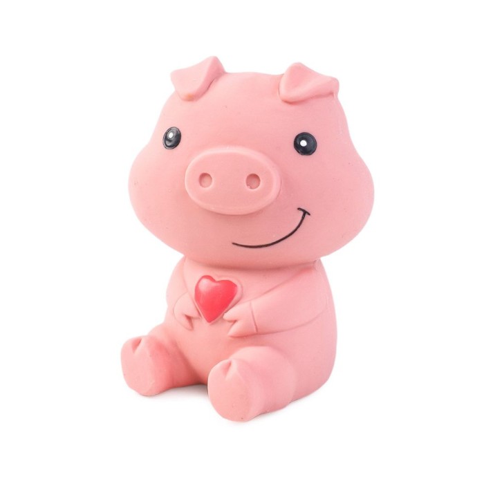 Latex Squeaky Piggie Dog Toy