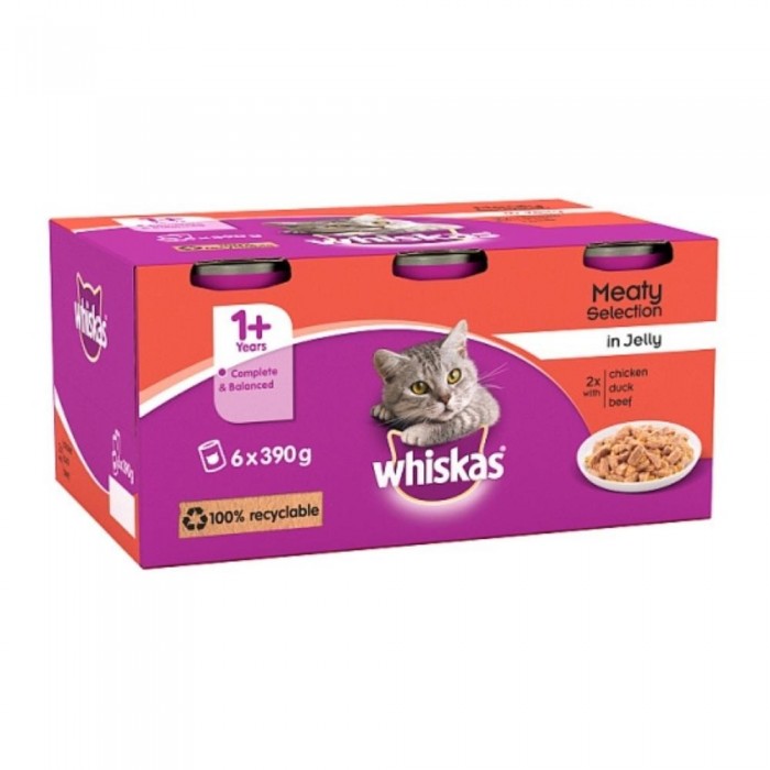 Whiskas Meaty Selection In Jelly Variety