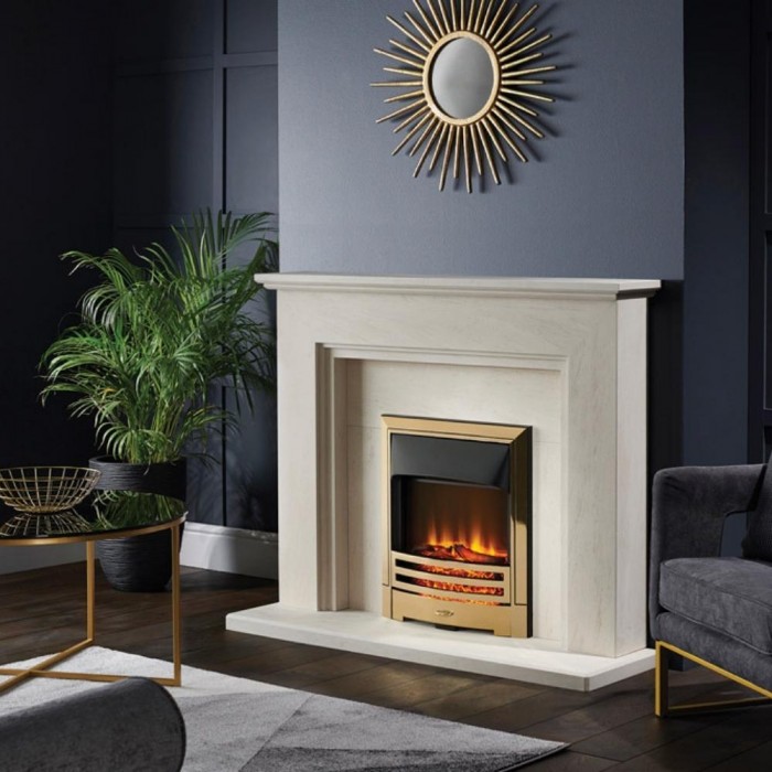 Electric Inset Fire with MIZAR Frame