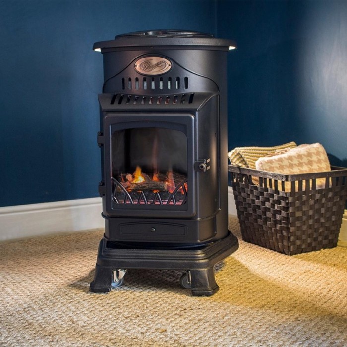 Portable Gas Fire Heater 3.4kw